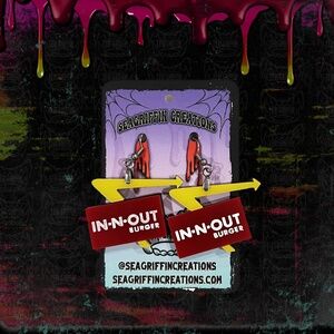 IN-N-OUT Burger Earrings